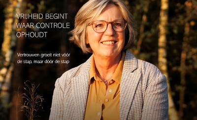 Vrijheid begint waar controle ophoudt