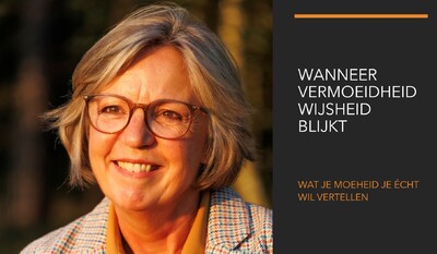 Moeheid als boodschap